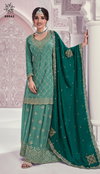 Rangrasiya By Vinay Kuleesh Chinon Wedding Wear Salwar Kameez Wholesale Online
